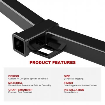 2010-2013 Ford Transit Connect Class 3 Receiver Hitch